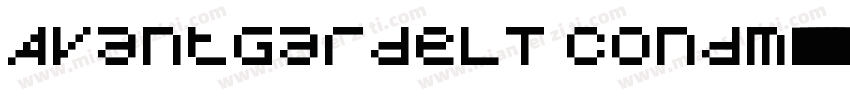 AvantGardeLT condm字体转换